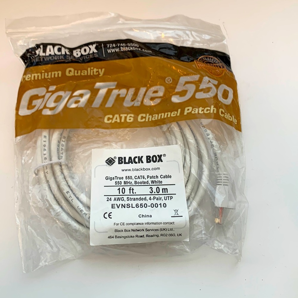 CAT6 Channel Patch Cable